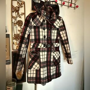 Rothschild plaid coat size 14 Girls